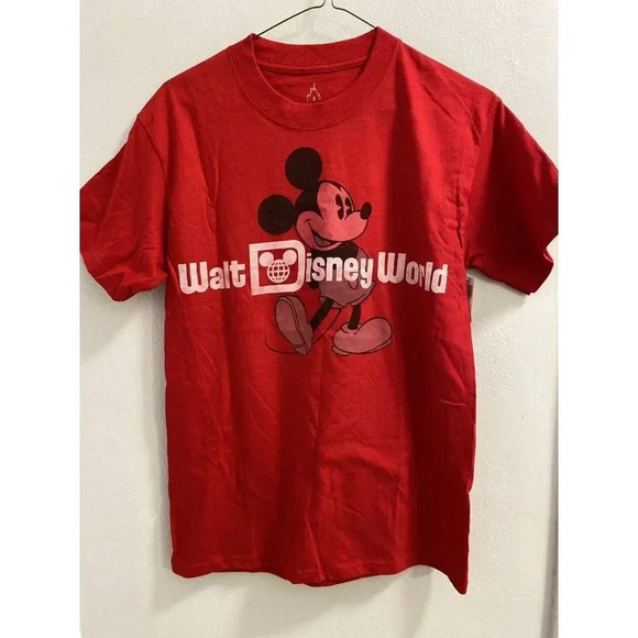 WALT DISNEY WORLD -DISNEY PARKS - MICKEY MOUSE T SHIRT - SMALL - NWT - MSRP $ 22 - Picture 2 of 14